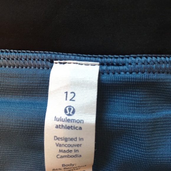 🎁Lululemon Run Times Short-Daisy Dust Illuminight Black-12🎁 - Picture 6 of 11